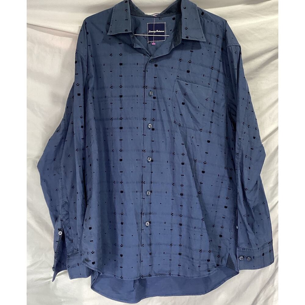 Tommy Bahama Long Sleeve Button Up Size Large Shirt